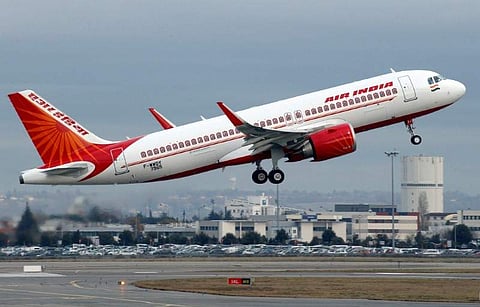 Air India aircraft. Image used for representational purpose only. (File photo | Reuters)