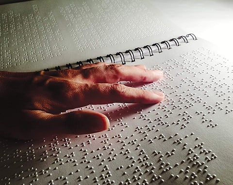 Better tech than braille for blind now