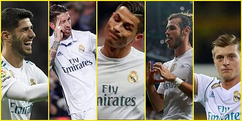 Many of Cristiano Ronaldo's teammates at the Real Madrid expressed their love for him over the social media as his decision to leave the club was officially made (AP, AFP Images)