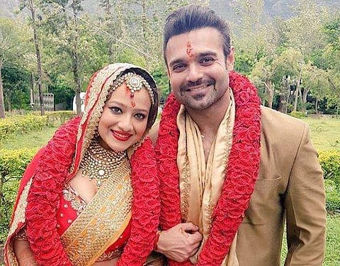 Mahaakshay Chakraborty and Madalsa Sharma (Photo | Instagram)
