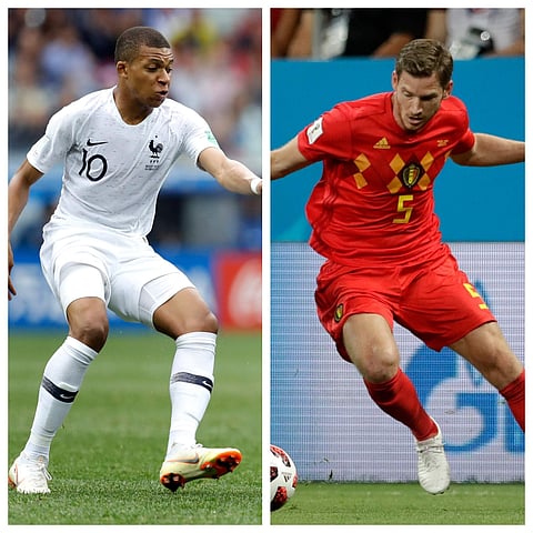 Kylian Mbappe(L) Vs Jan Vertonghen(R): The teenage French sensation Mbappe is his country's highest goal scorer with a two goal performance against Argentina in the Round of 16.   Vertonghen will be responsible to keep a check on Mbappe movement into the 