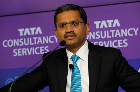 Tata Consultancy Services (TCS) Chief Executive Officer Rajesh Gopinathan (File | Reuters)