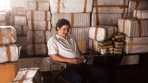 Wagner Moura in the Netflix show 'Narcos'.
