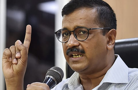 Delhi Chief Minister Arvind Kejriwal conducts surprise inspection at Burari Transport Authority