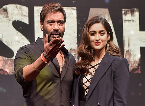 Actor Ajay Devgn and Ileana D'Cruz (File | PTI)
