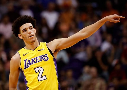 Los Angeles Lakers guard Lonzo Ball. (File | AP)