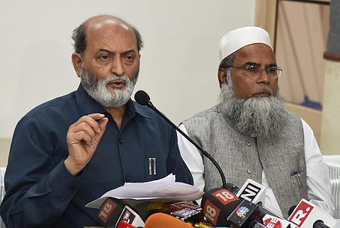 Executive committee meeting of AIMPLB underway in New Delhi on Sunday. (Photo | PTI)