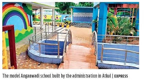 Model Anganwadi centre in Atkul to be inaugurated by CM Naidu soon 