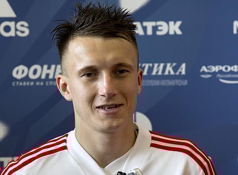 Russia midfielder Alexander Golovin | AP