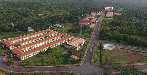 Students said all the eight new building of CUK have separate dining rooms for men and women (Facebook/Central University of Kerala)