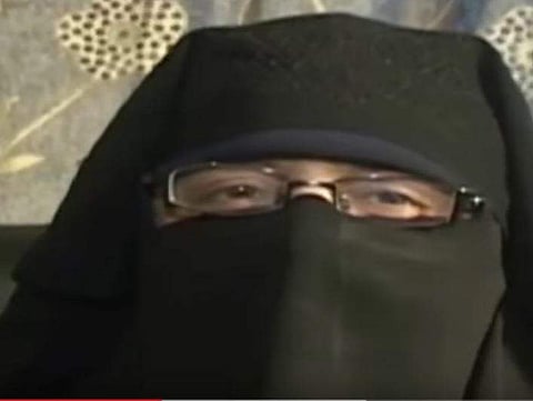 Separatist leader Syeda Asiya Andrabi. (YouTube screengrab)