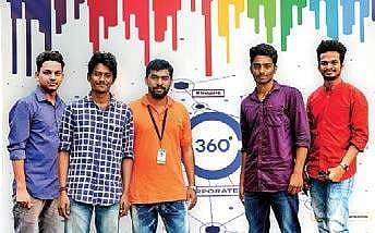 The team behind Thanal app