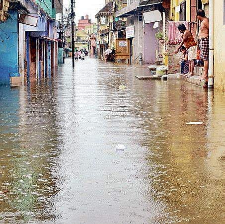 Rain pours miseries on Cuttack residents