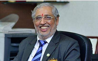 Anil Sahasrabudhe, Chairperson of All India Council for Technical Education. (AICTE Website)