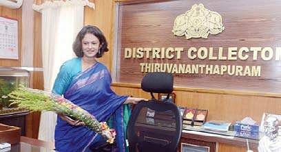 District Collector K Vasuki taking charge .( Photo | Manu R Mavelil)