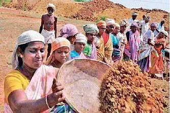 Government claims exceeding NREGA target in State