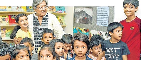 The book, written by Stephen Aitken and Sylvia Sikunder, was launched by Sandhya Rao, a children’s book writer
