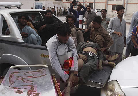 In the southwestern province of Baluchistan, a suicide bomber killed more than 130 people.The Islamic State group claimed responsibility for the blast. ( File | AP)