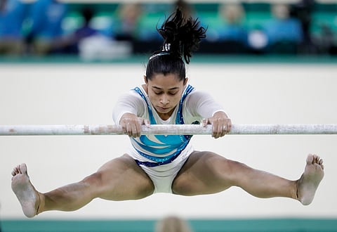 Indian gymnast Dipa Karmakar (File | AP)