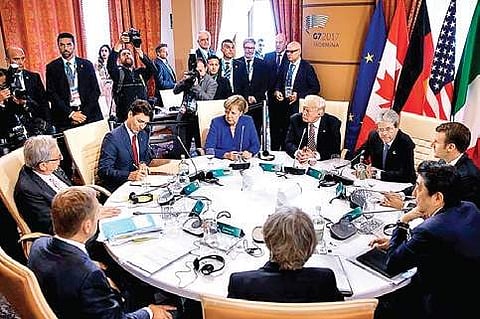G7 Summit meeting