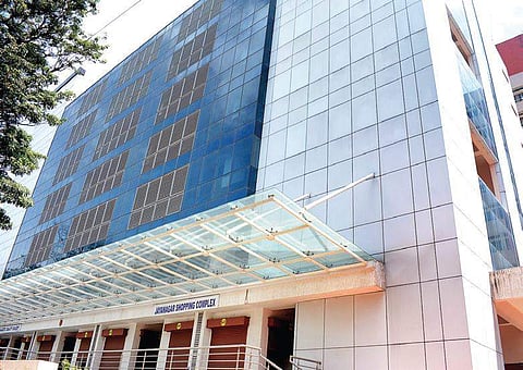 The new building lies unused