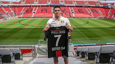 Bayer Leverkusen's Paulinho (Photo | Twitter | Bayer Leverkusen)