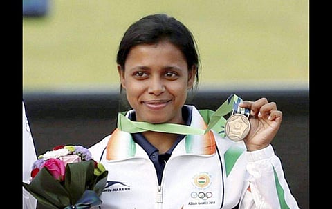 Indian archer Trisha Deb (File | PTI)
