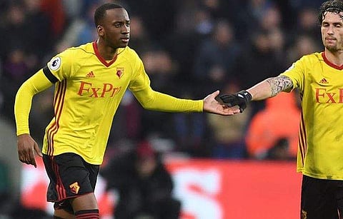 Dusseldorf coach Friedhelm Funkel said Dodi Lukebakio (L) is a fast player with a good technique. (Photo | Dodi Lukebakio Instagram)