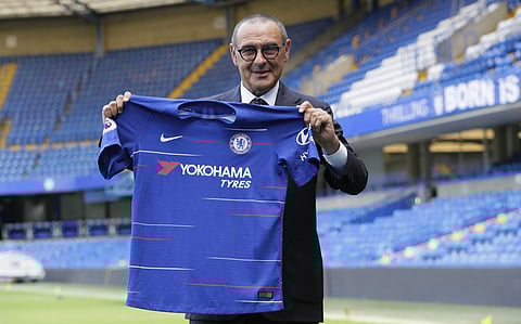 Chelsea gaffer Maurizio Sarri (File | AP)