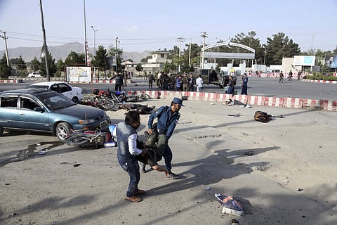 The blast occurred near Kabul International Airport shortly after the convoy of the controversial vice president had just left the airport, Interior Ministry spokesman Najib Danish said. Gen. Abdul Rashid Dostum, a former Uzbek warlord, and his entourage 