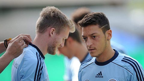 Mesut Ozil quits Germany after scoring 23 goals in 92 international appearances. | AP