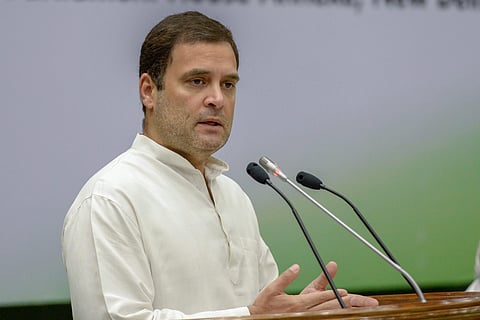 Congress chief Rahul Gandhi. | PTI File Photo