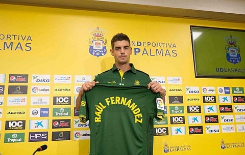 UD Las Palmas Goalkeeper Raul Fernandez (Photo | UD Las Palmas Twitter)