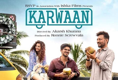 The poster of 'Karwaan'. ( Photo | FB)