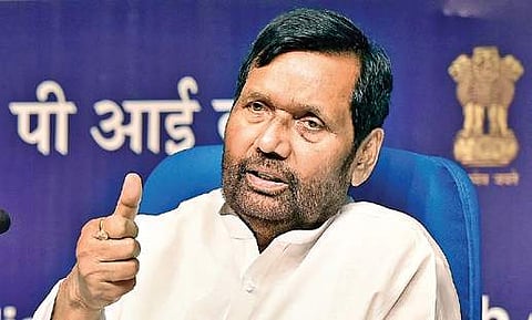 Union minister Ram Vilas Paswan (Photo | PTI)