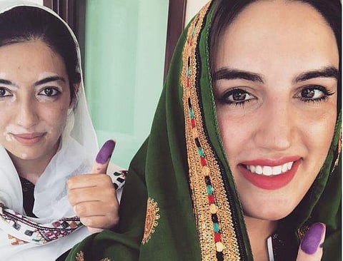 Bakhtawar Bhutto Zardari and her sister Aseefa Bhutto Zardari | ANI