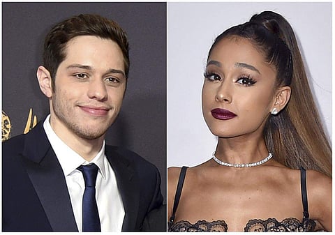 Pete Davidson and Ariana Grande (Photos | AP)