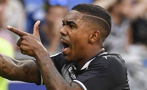 Malcom scored 12 goals in 35 league games for Bordeaux last season. (Photo | AS Roma Twitter)