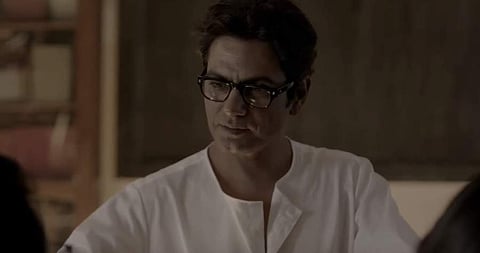 Actor Nawazuddin Siddiqui as Saadat Hasan Manto in Nandi Das's directorial debut 'Manto' (Photo| Youtube screen grab)