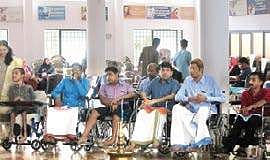 A meeting of muscular dystrophy patients