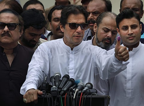 Cricketer-turned-politician Imran Khan. (Photo | AP)