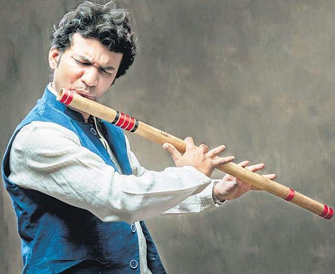 Flautist designs hybrid musical instrument; applies for patent