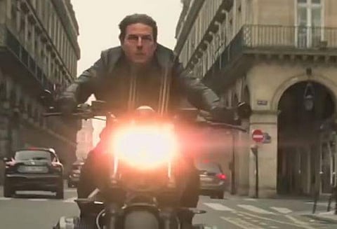 Tom Cruise in 'Mission Impossible 6' (Youtube Screengrab)