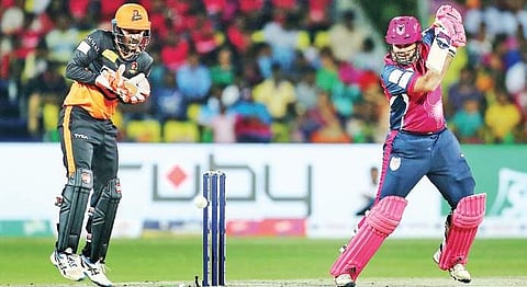 Karaikudi Kaalai skipper Srikkanth Anirudha made 41 against Trichy Warriors | tnpl