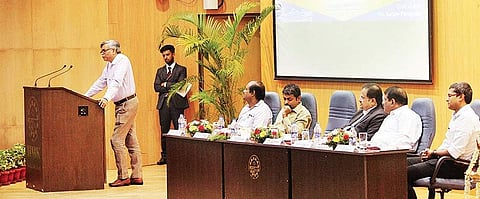 Pidilite Industries president Sanjay Panigrahi addressing freshers of IIMK | EXPRESS