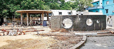 The construction of the park is expected to be completed by November 2018 P Jawahar