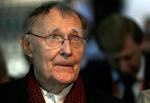 Billionaire IKEA founder Ingvar Kamprad. (File Photo | Reuters)
