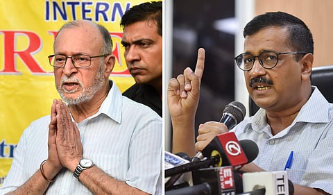 Lieutenant Governor of Delhi Anil Baijal (L) and Delhi Chief Minister Arvind Kejriwal (R). | PTI File Photo