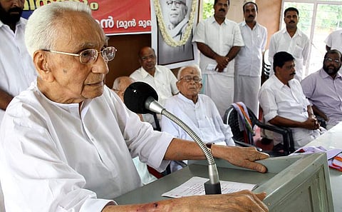 Leader K. Karunakaran (File photo| EPS)