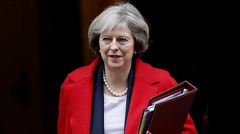 The British PM has told her ministers that they have 'a duty' to reach an agreement on Friday. (Photo | AP)